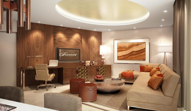 Fairmont Ajman-One Bedroom Living Room_10194